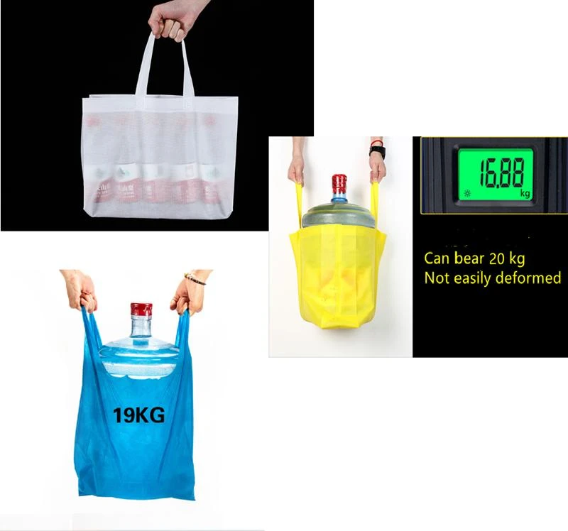 Details of non-woven bags